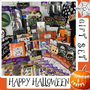 HAPPY HALLOWEEN DECORATION & CRAFT GIFT SET